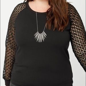 Maette by Stella & Dot Amie Sweatshirt - 1X
